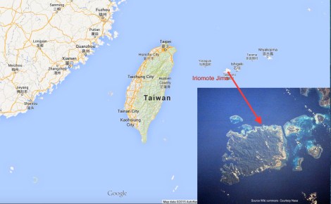 Iriomote Jima Location Map