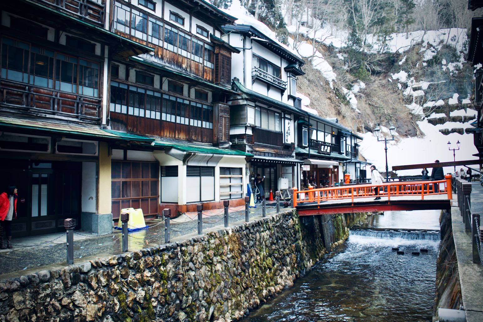 Ginzan Onsen - Silver mountain at the end of the town